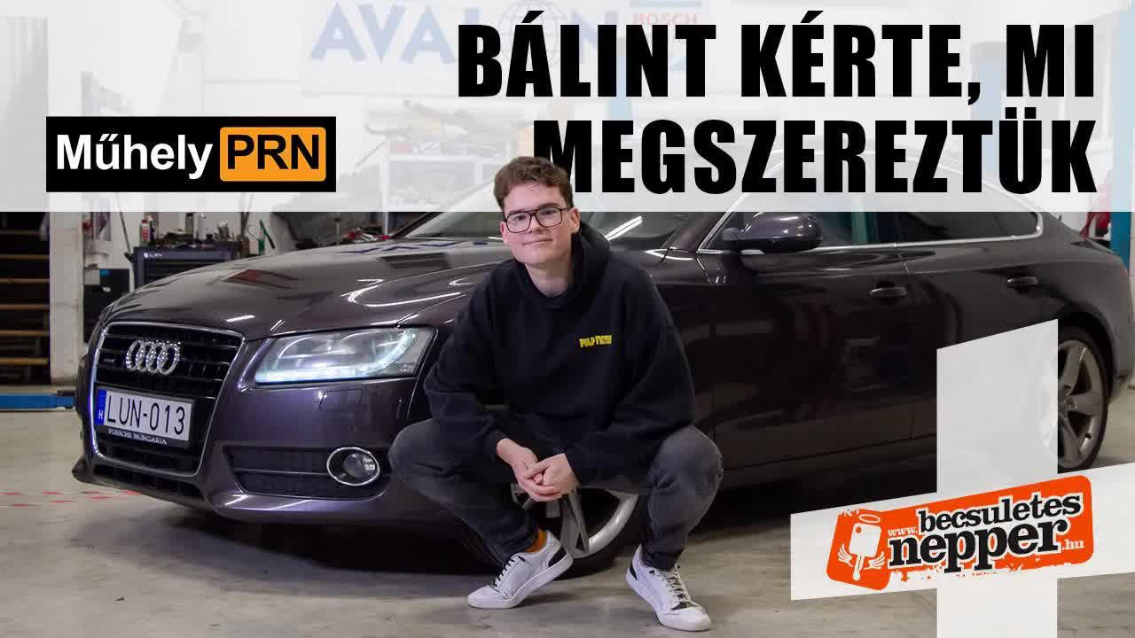 Thumbnail for 17 éves korom óta járok Audival – Audi A5 3,0 V6 TDI – 2010 – MűhelyPRN 178