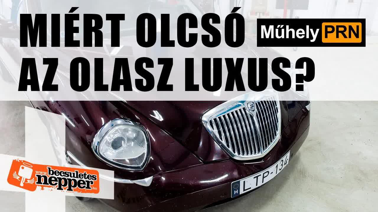 Totalcar MűhelyPRN 82.: Miért olcsó az olasz luxus?