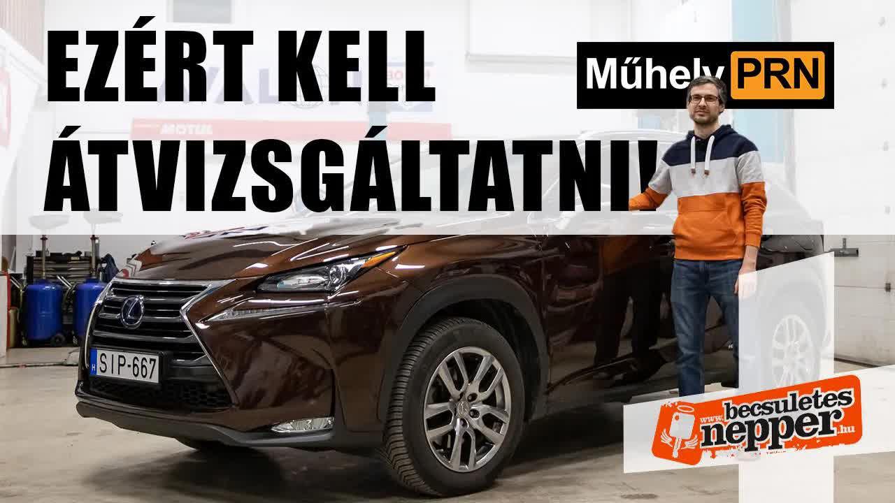 Thumbnail for Egyszerűnek tűnt, aztán meglepődtünk – Lexus NX300h – 2015 – MűhelyPRN 208