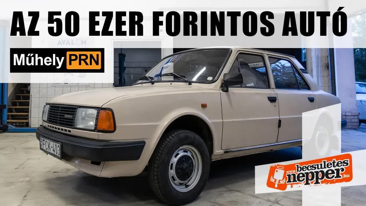 Thumbnail for MűhelyPRN 32. a Becsületesnepperrel: Az 50 ezer forintos autó