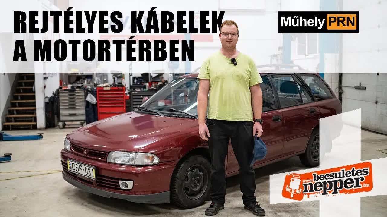 Ebből nem lesz OT vizsga – Mitsubishi Lancer 1,6 – 1993 – MűhelyPRN 256.