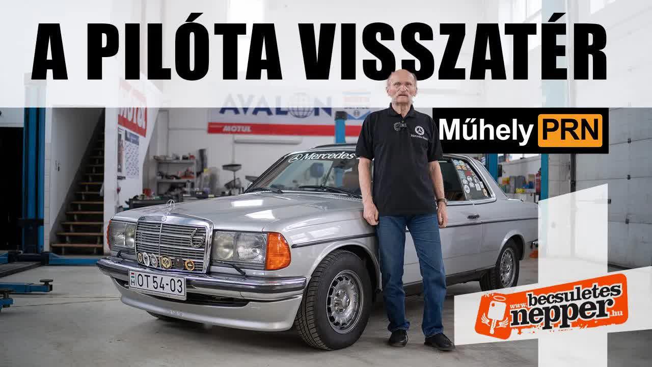 Szó szerint kivette az előző tulaj kezéből – Mercedes-Benz W123 280 CE – 1983 – MűhelyPRN 250.