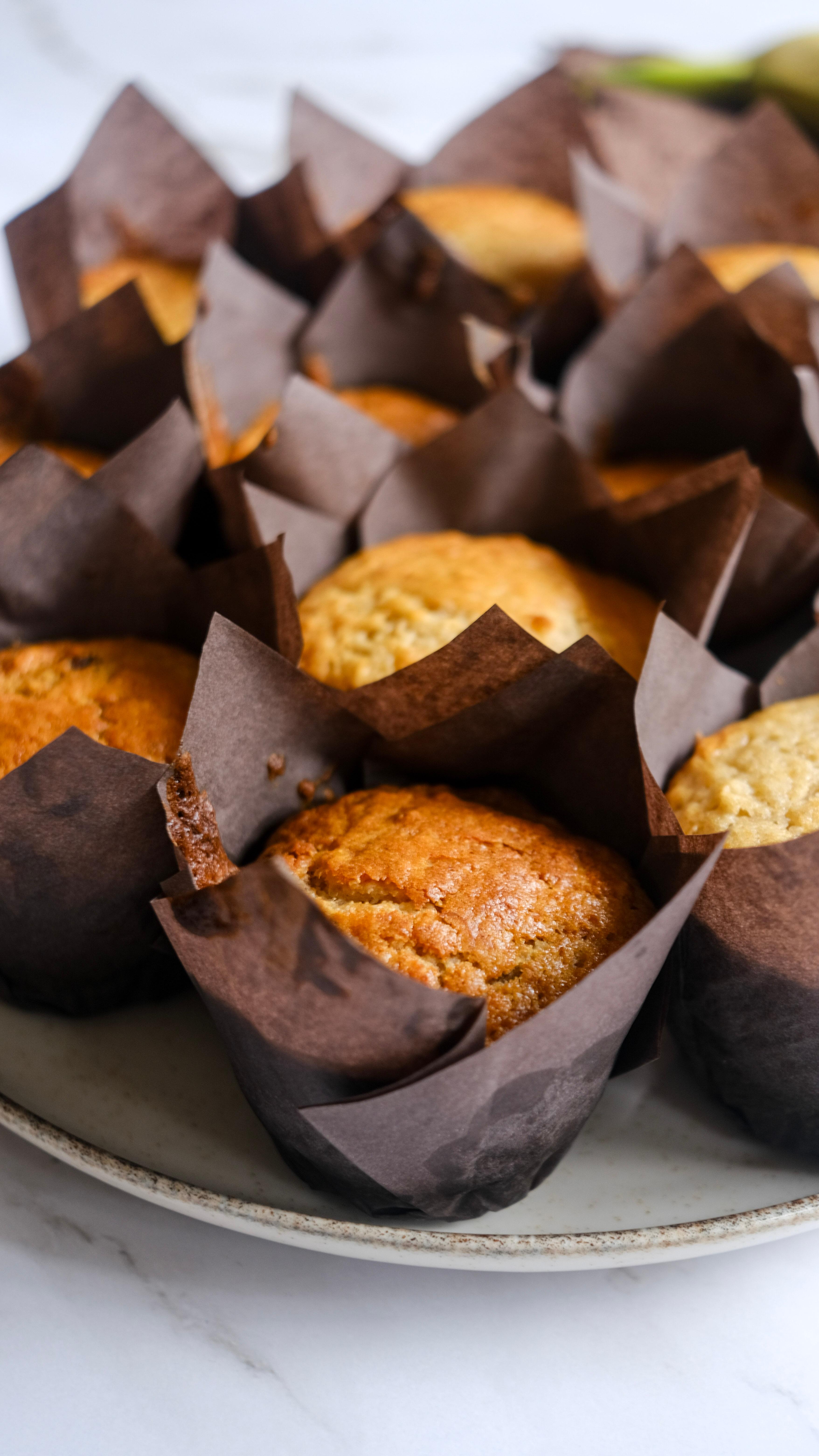 Étcsokis-banános muffin