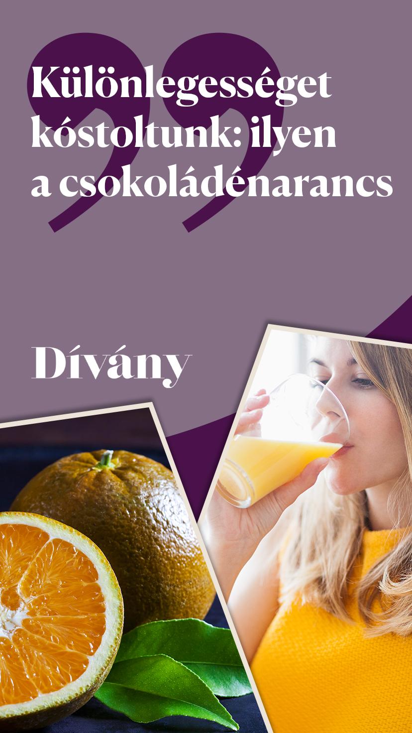Ilyen narancsot még sosem ettél - csoki színe van