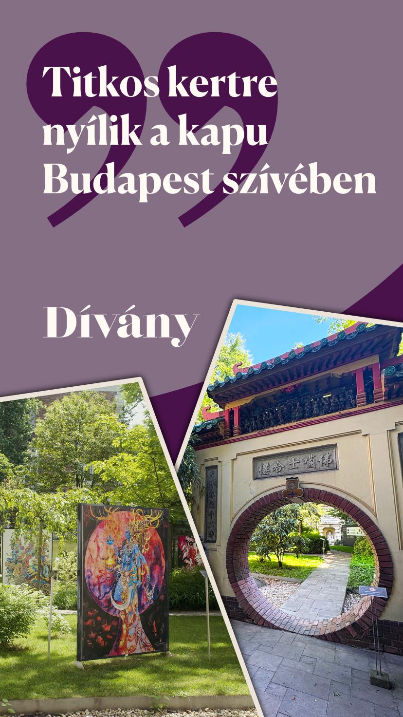 Ez az Andrássy út legkülönlegesebb kertje, nézd meg velünk!