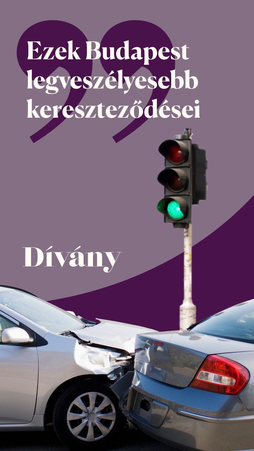 Rengeteg a baleset ezekben a fővárosi kereszteződésekben