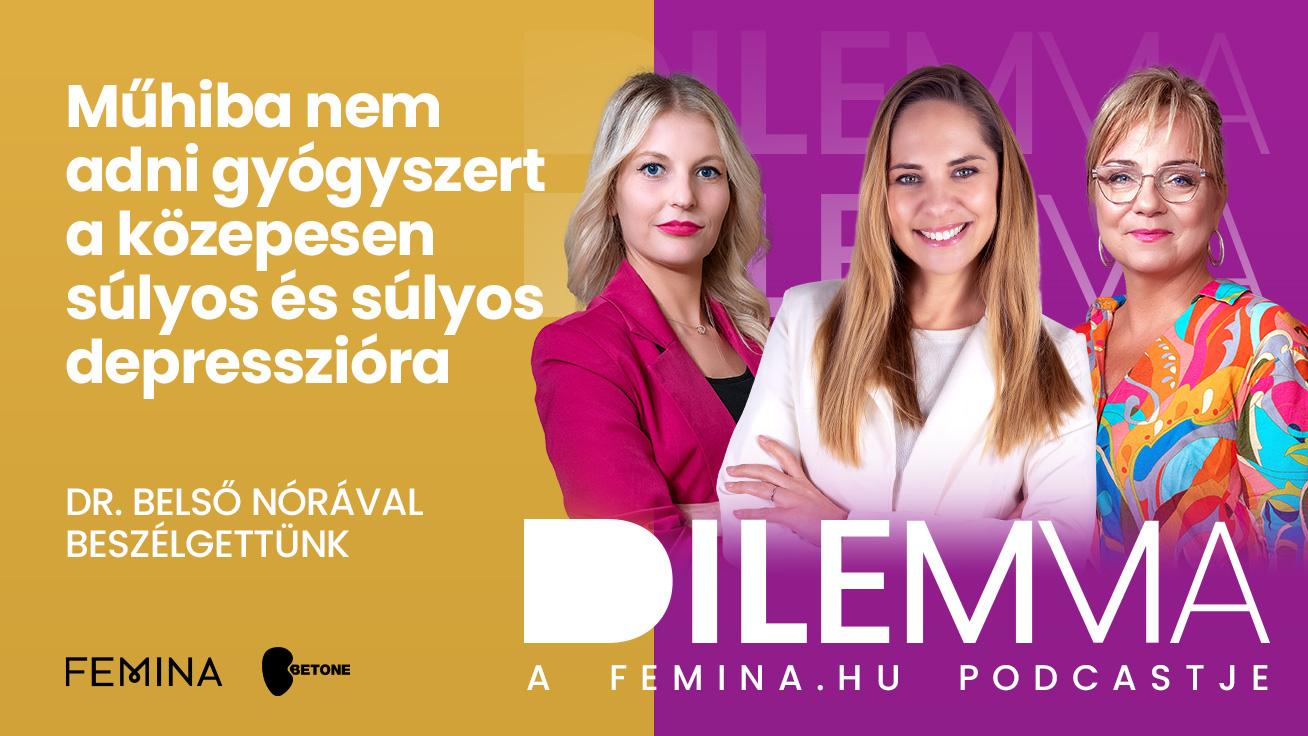 Műhiba nem adni gyógyszert a közepesen súlyos és súlyos depresszióra – Dr. Belső Nórával beszélgettünk