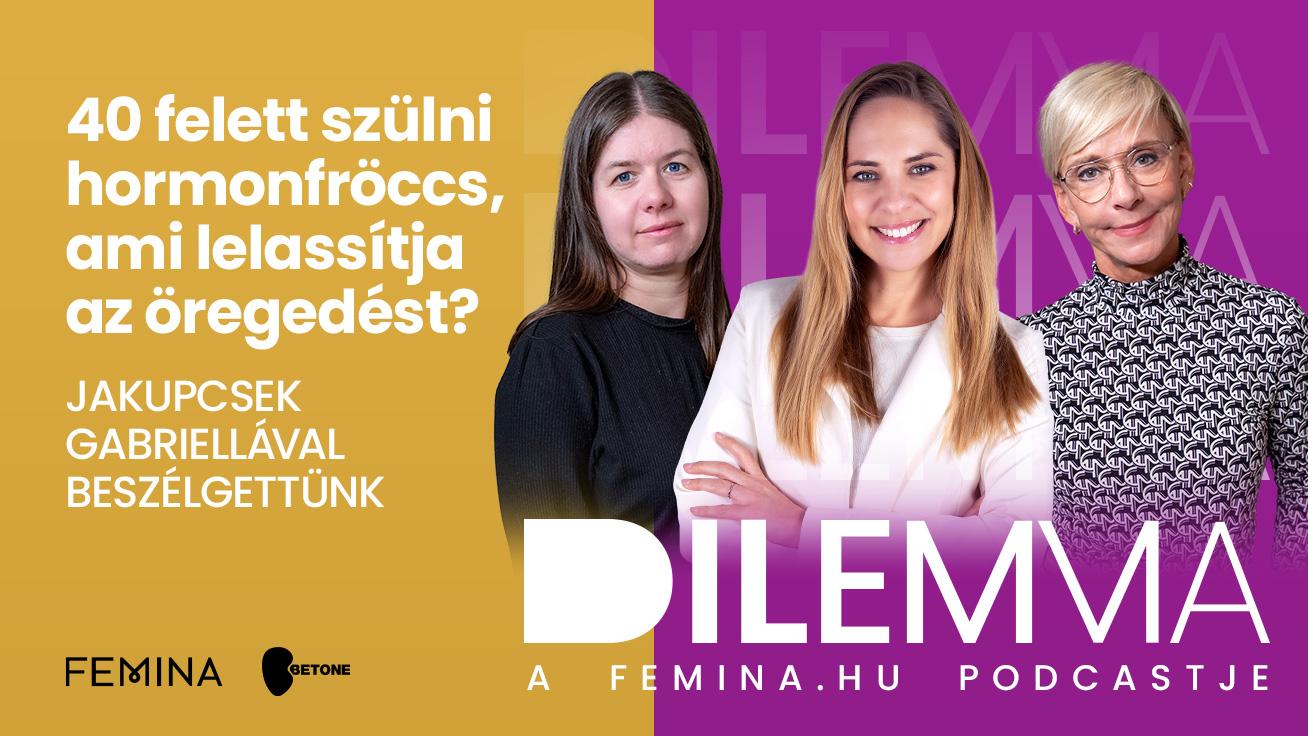 Thumbnail for 40 felett szülni hormonfröccs, ami lelassítja az öregedést? Jakupcsek Gabriellával beszélgettünk