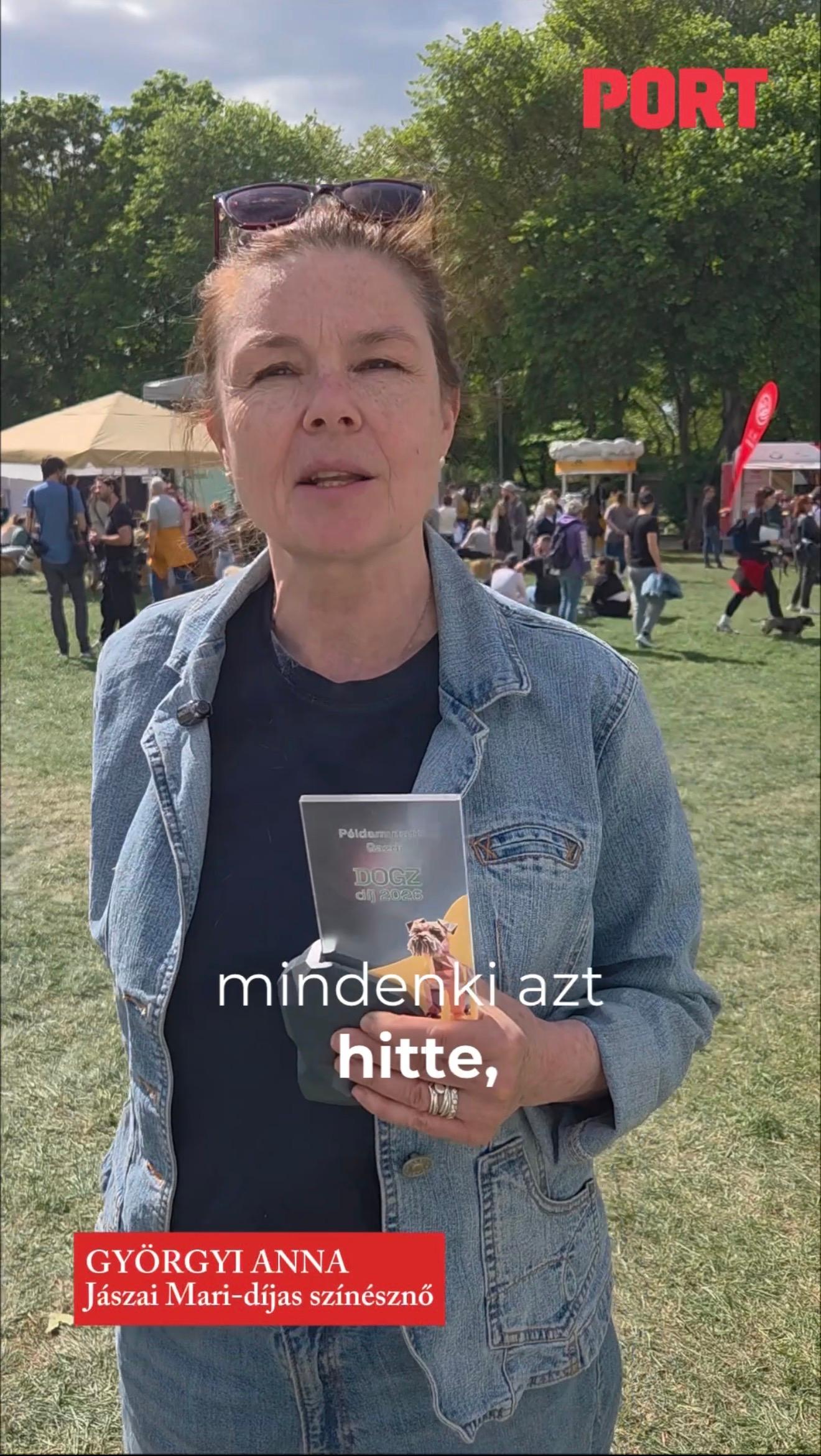 DOGZ Fesztivál: Györgyi Anna a felelős állattartásról