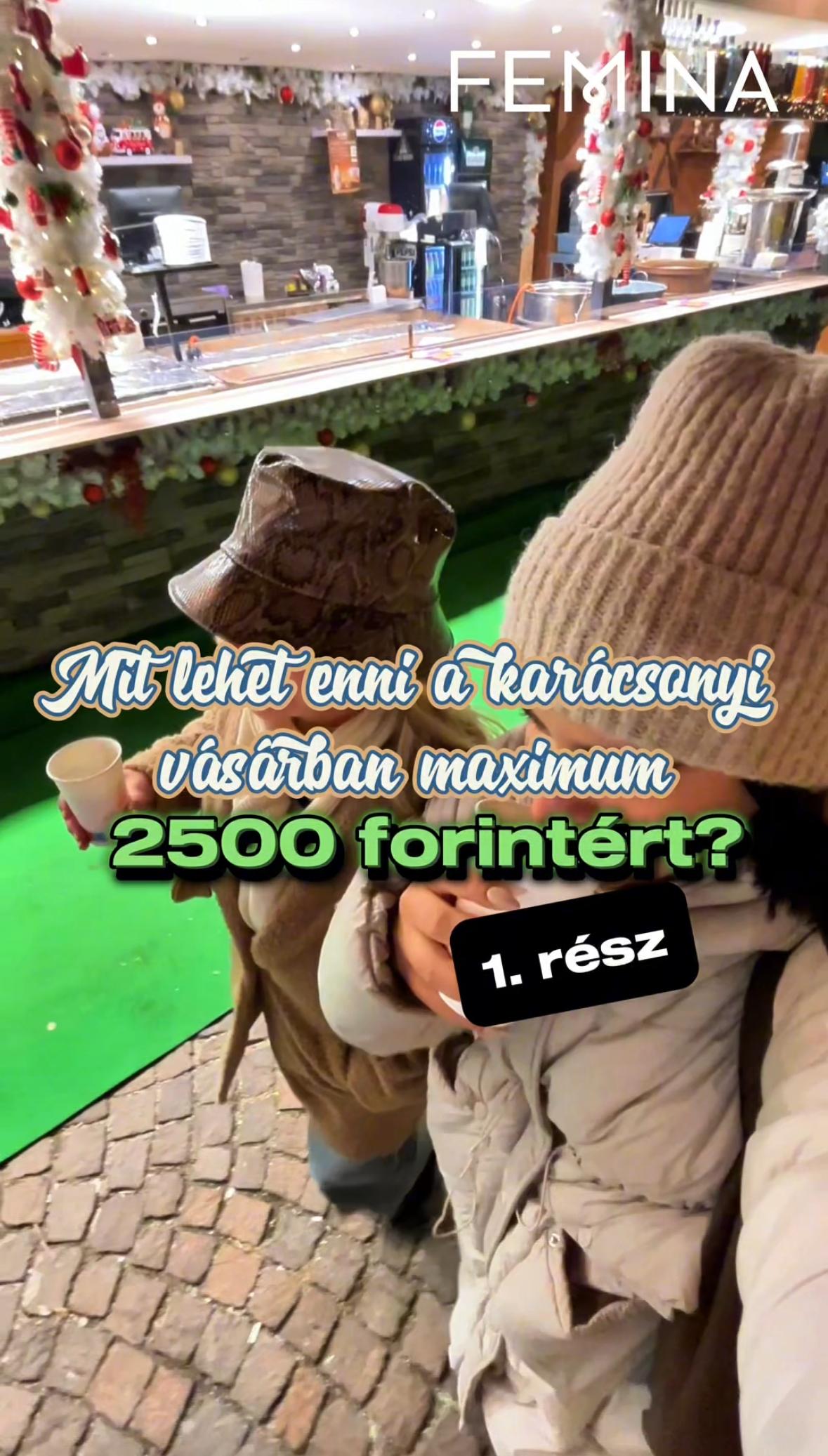 Mit lehet kapni a karácsonyi vásárban 2500 forint alatt? 1. rész