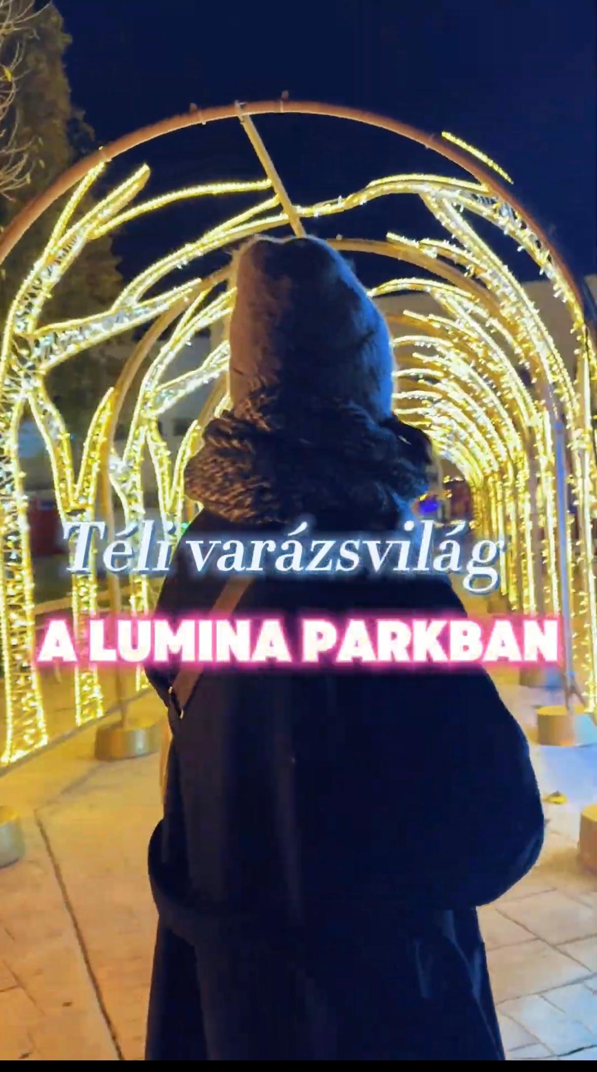 Téli mesevilág a Lumina Parkban