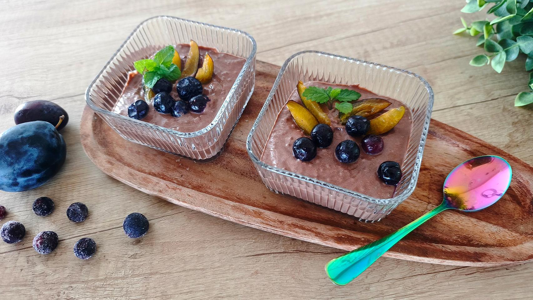 Thumbnail for Egészséges csokis mousse sütés nélkül