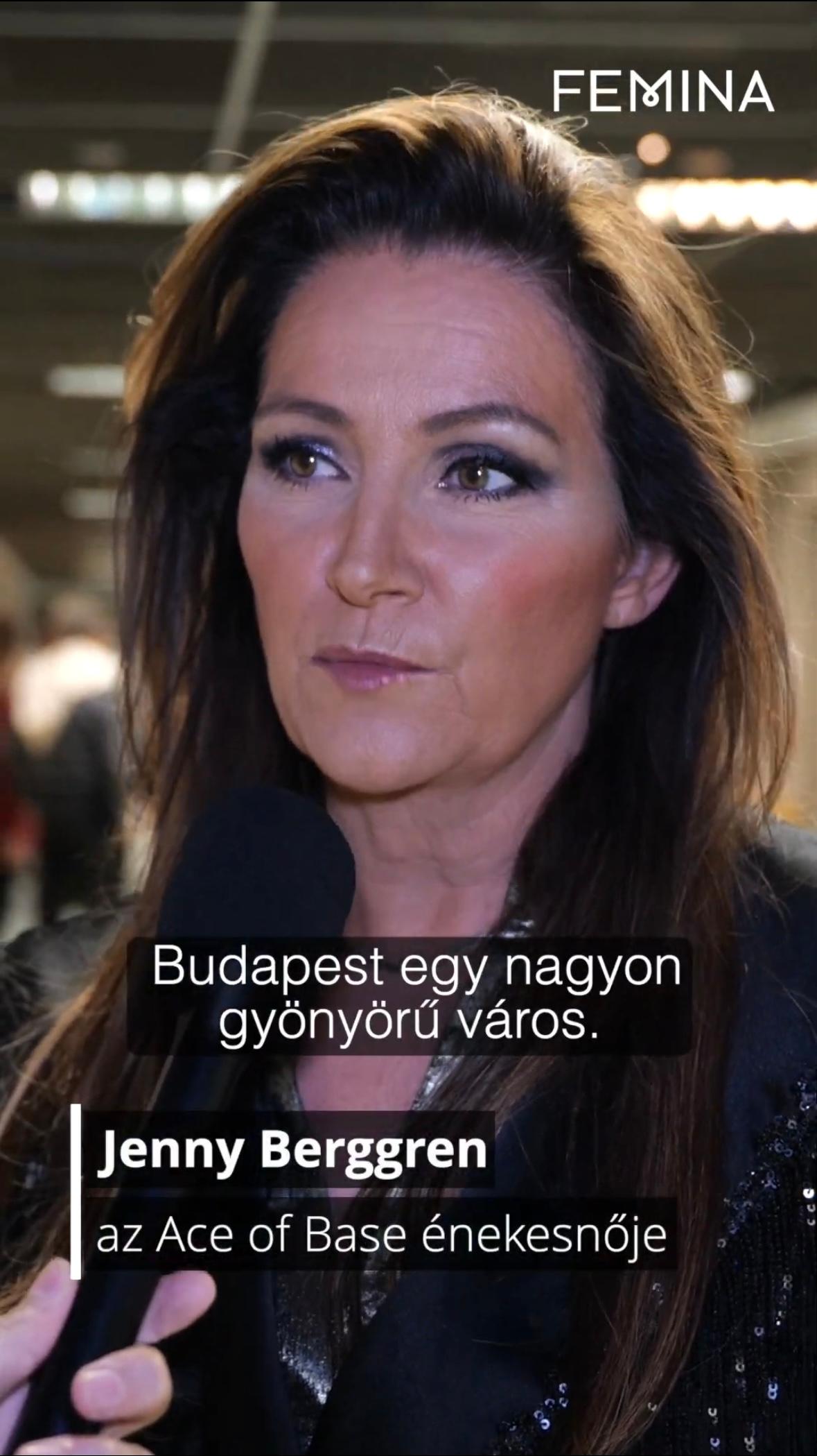 Az Ace of Base énekesnőjét elvarázsolta Budapest