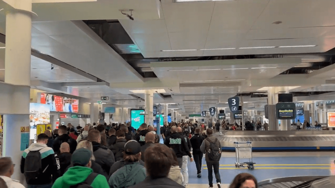 Thumbnail for Megérkeztek az első Fradi szurkolók a Braga elleni mérkőzésre