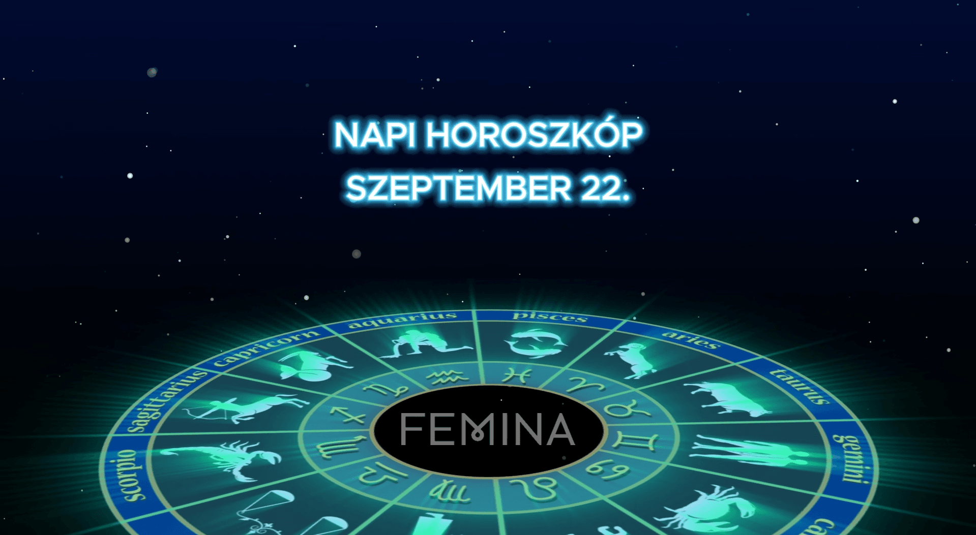 Thumbnail for Napi horoszkóp 2026. szeptember 22.: A Kosok lendületet kapnak