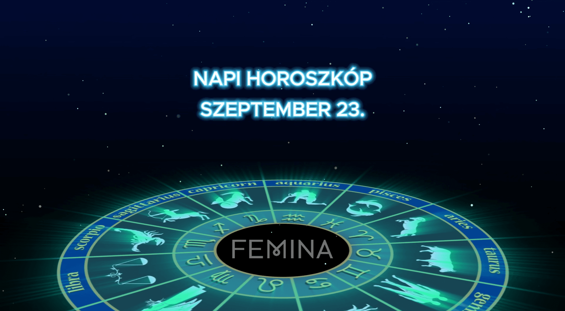Thumbnail for Napi horoszkóp 2026. szeptember 23.: A Rákok pénzügyi sikert aratnak