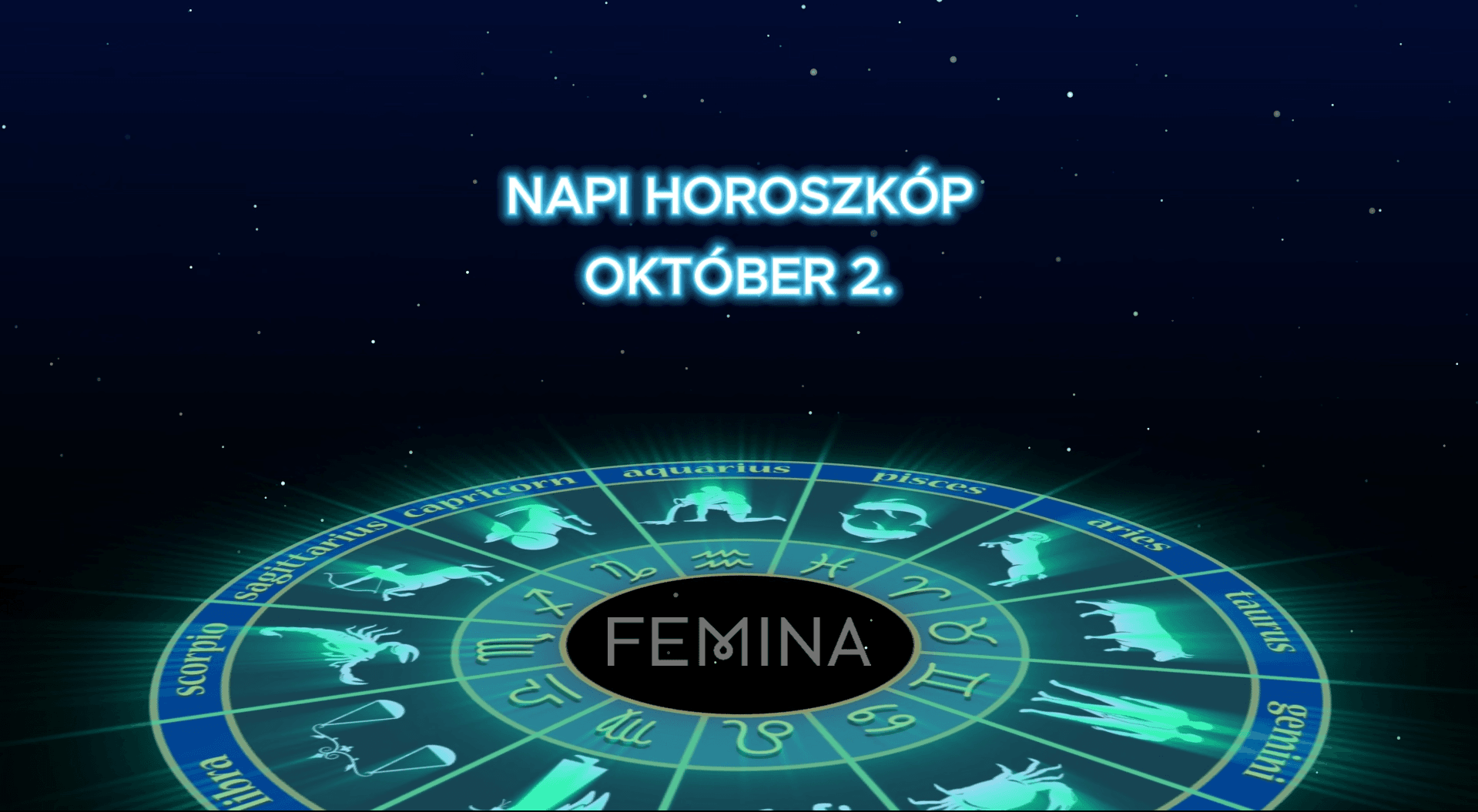 Thumbnail for Napi horoszkóp 2026. október 2.: a Nyilas kreativitása szárnyal