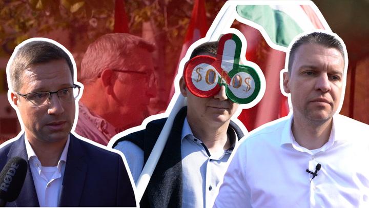 Thumbnail for Bayer Zsolt tüntetése a millenárison