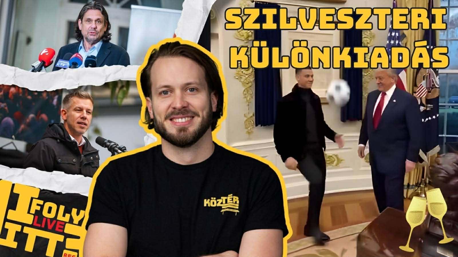 Thumbnail for Visszatekintő politikai körkép, 2025 legviccesebb és legkínosabb pillanatai a szilveszteri különkiadásban