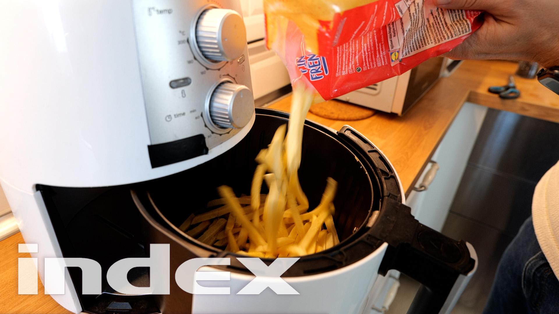 Az Airfryer egészségesebb, de mégsem.