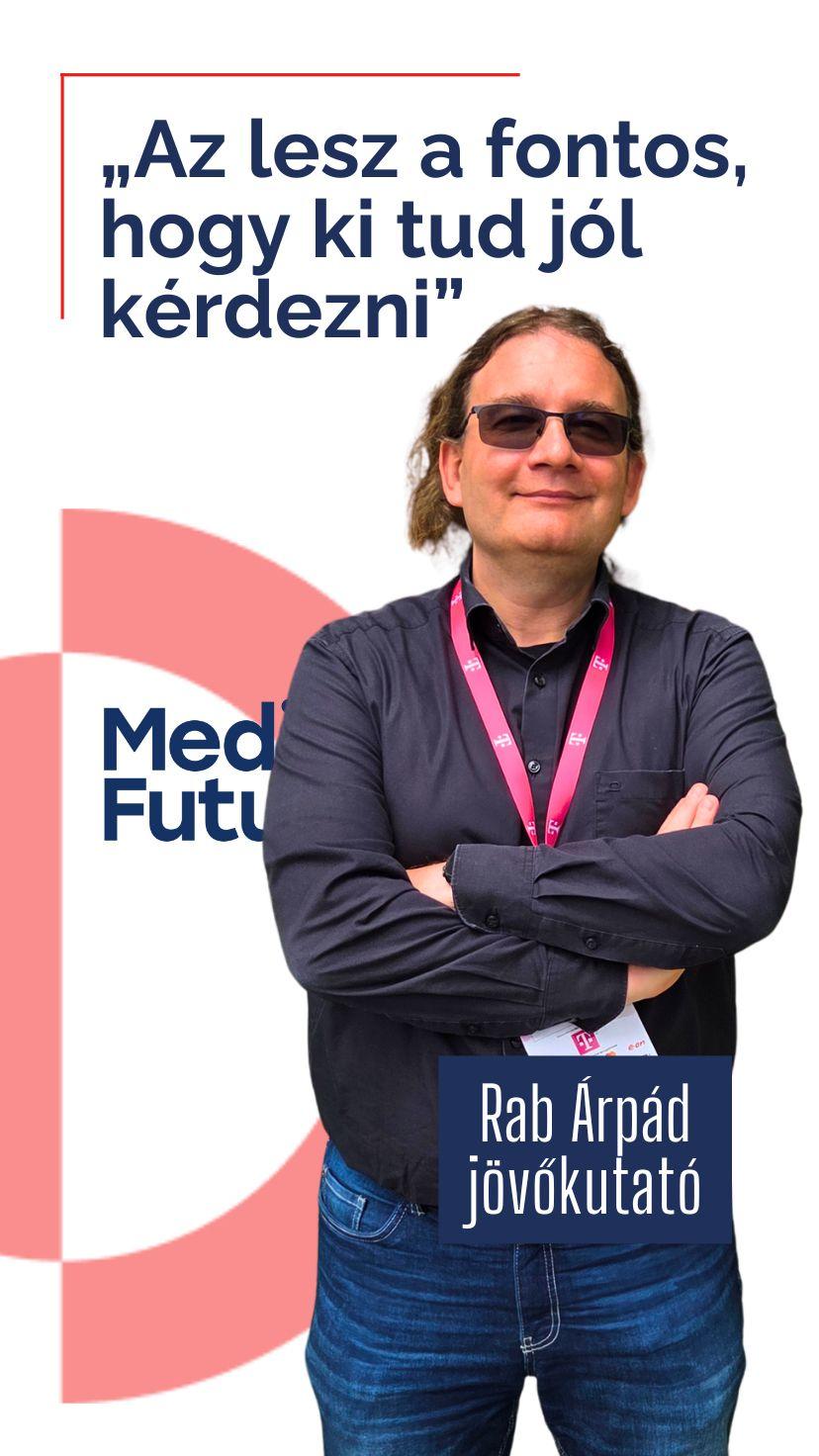 „Annak a technológiának, ami mindenkinek megvan, nulla az értéke” – Rab Árpád a mesterséges intelligenciáról