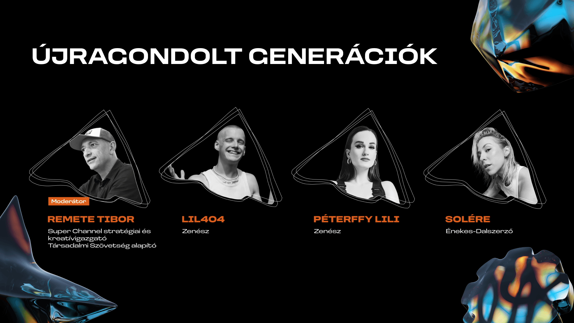 Thumbnail for The Shift 2026 -  Remete Tibor, Lil404, Péterffy Lili, Solére - Újragondolt generációk