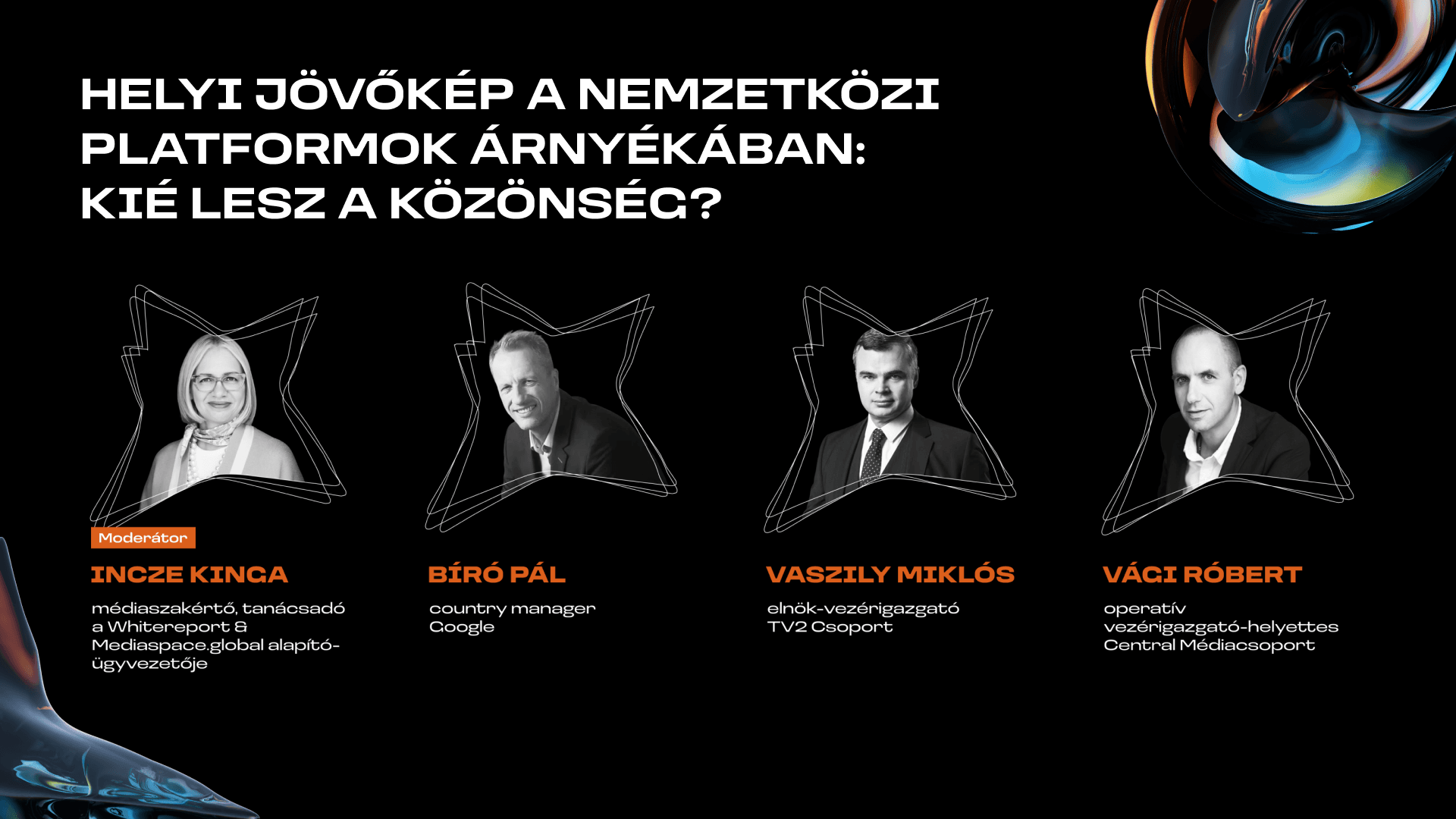 Thumbnail for The Shift 2026 -  Incze Kinga, Bíró Pál, Vaszily Miklós, Vági Róbert  - Helyi jövőkép a nemzetközi platformok árnyékában