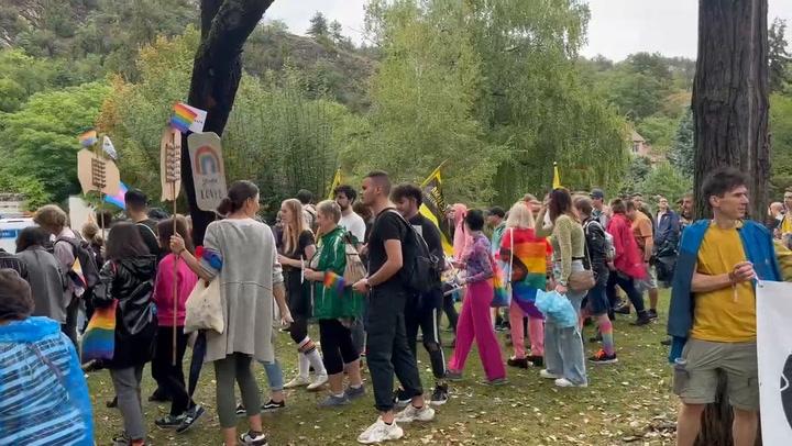 Thumbnail for Gyülekező a Pécsi Pride-on 2