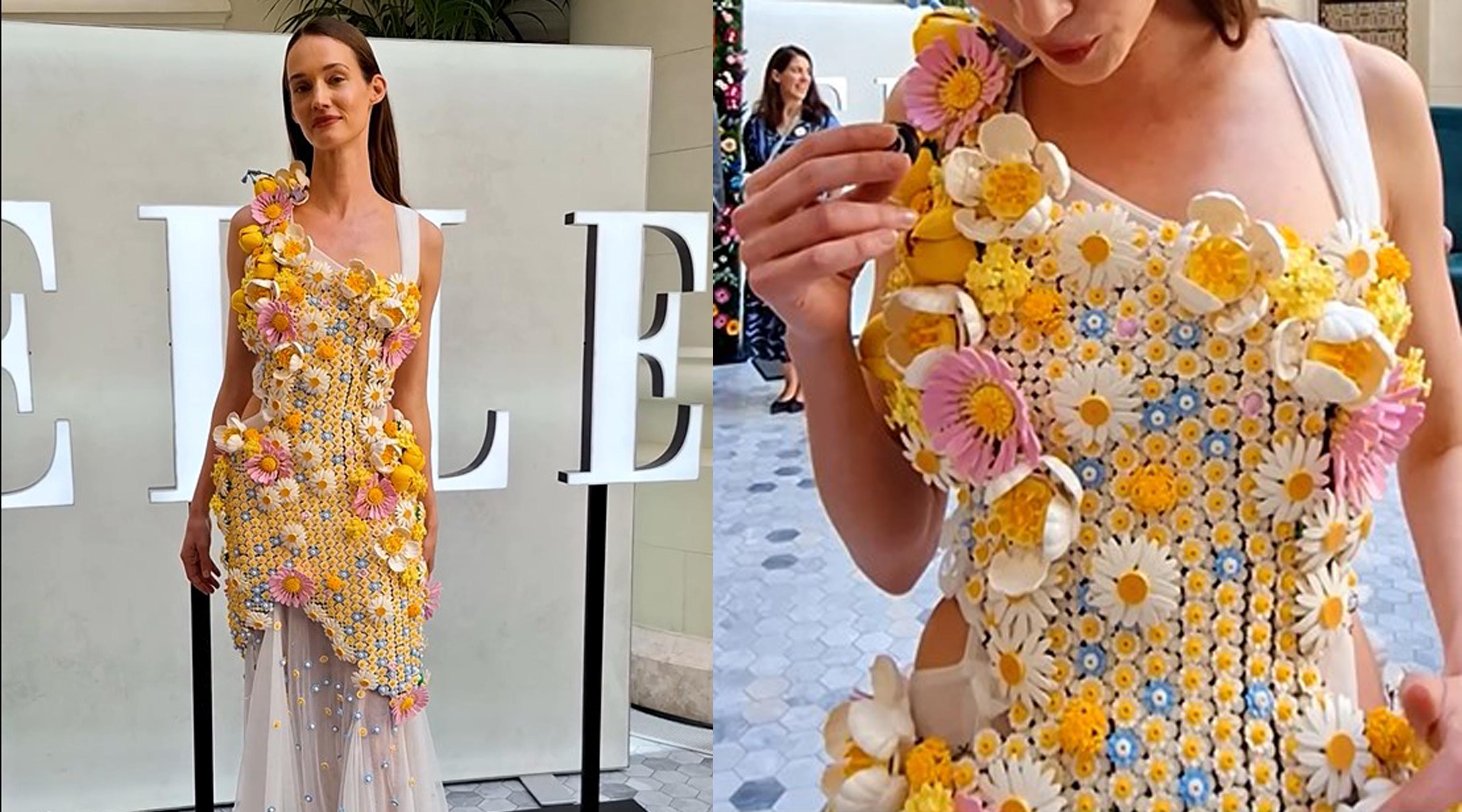 Thumbnail for Hihetetlen, de igaz: LEGO-ból készült ruha hódította meg a kifutót!