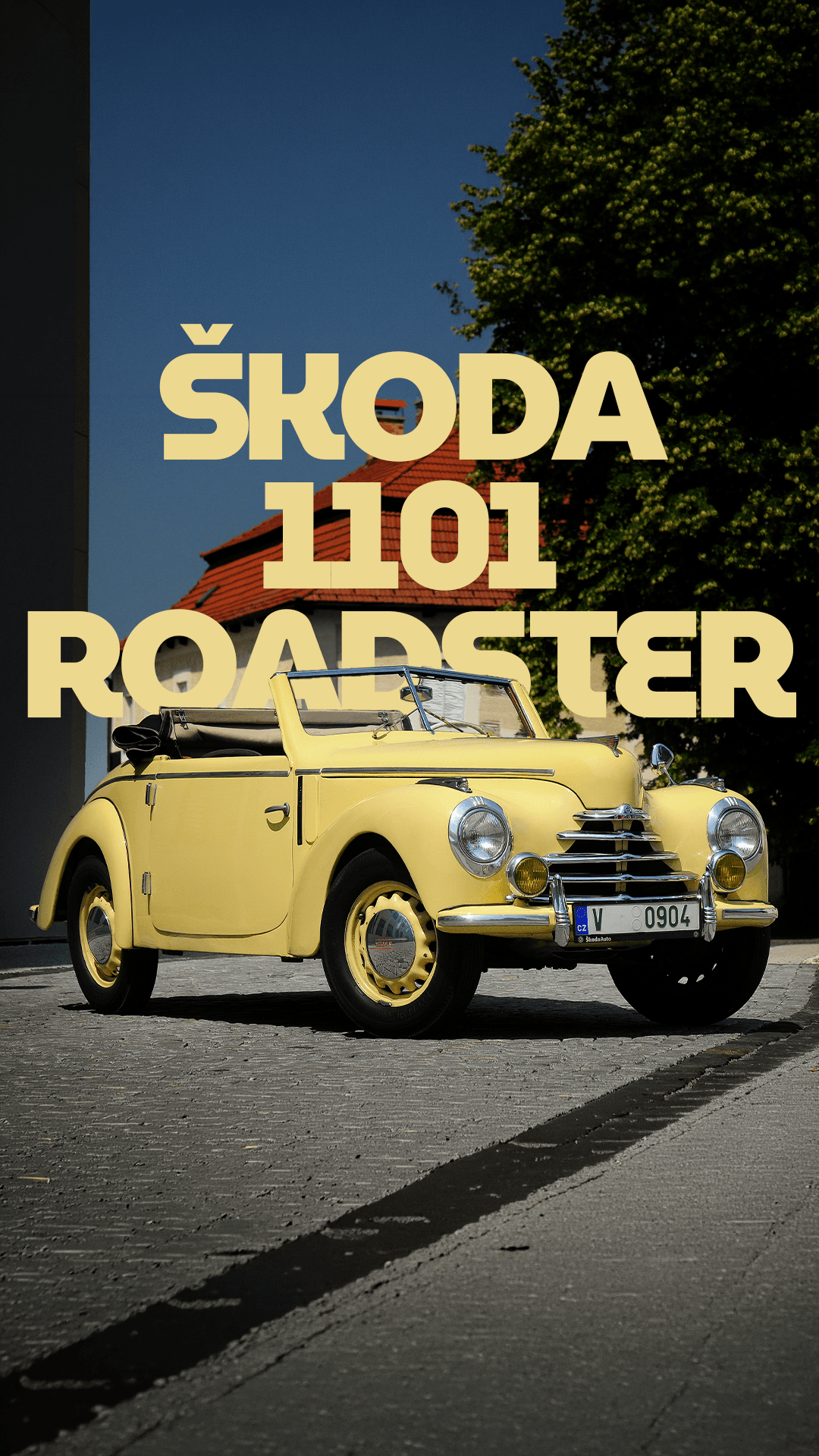 Skoda 1101 Tudor Roadster!