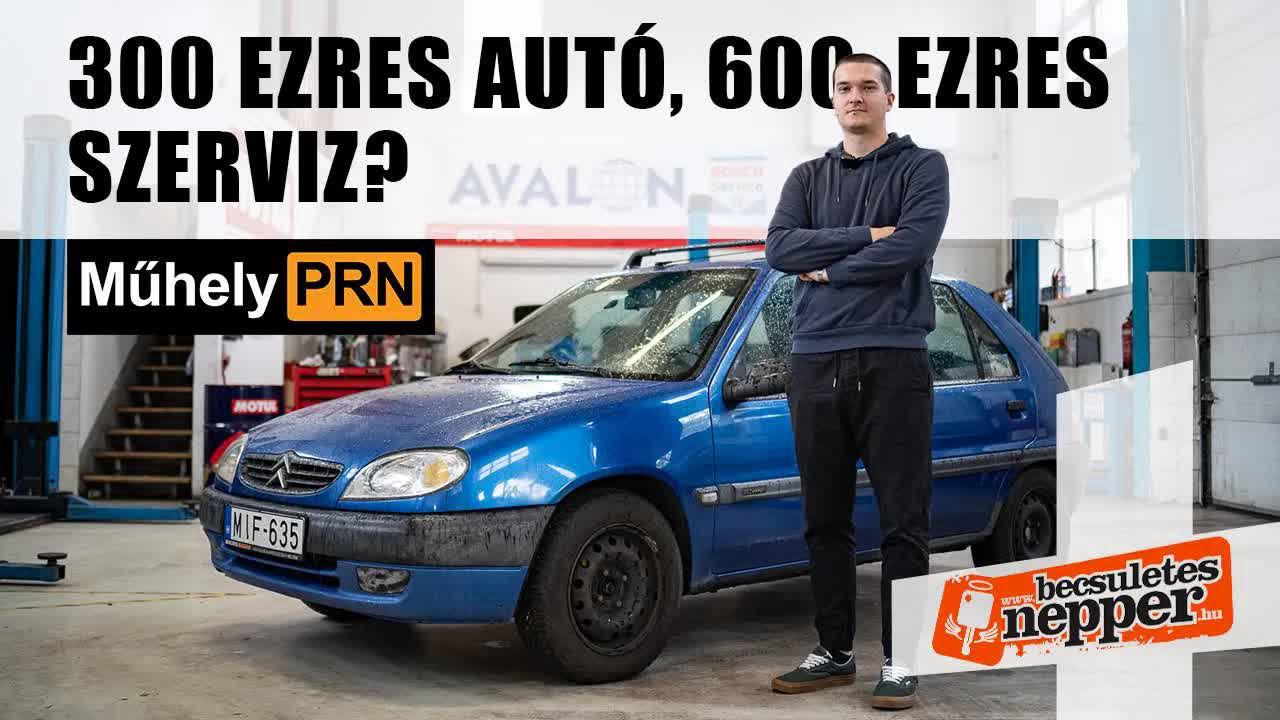 Világjáró Saxo a házban – Citroën Saxo 1,5D – 2000 – MűhelyPRN 254.