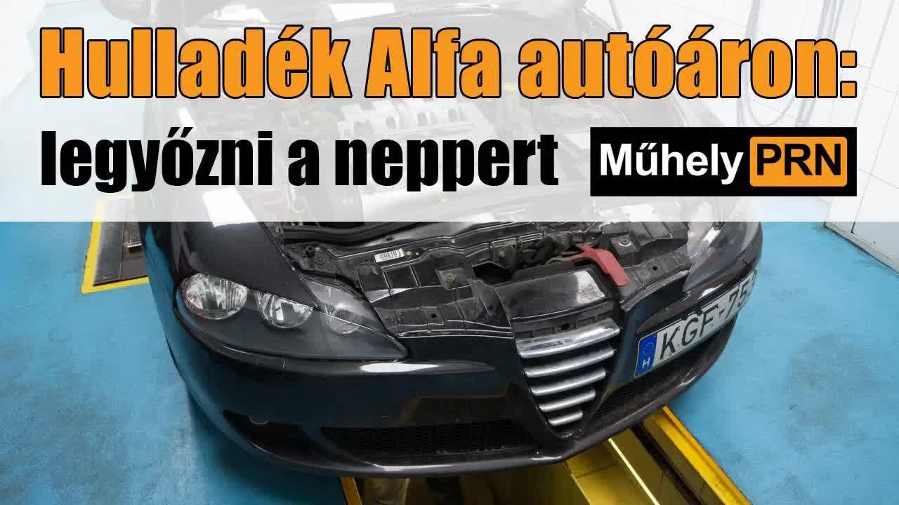 Thumbnail for MűhelyPRN 5: Alfa Romeo 147 – Hulladék Alfa autóáron: legyőzni a neppert