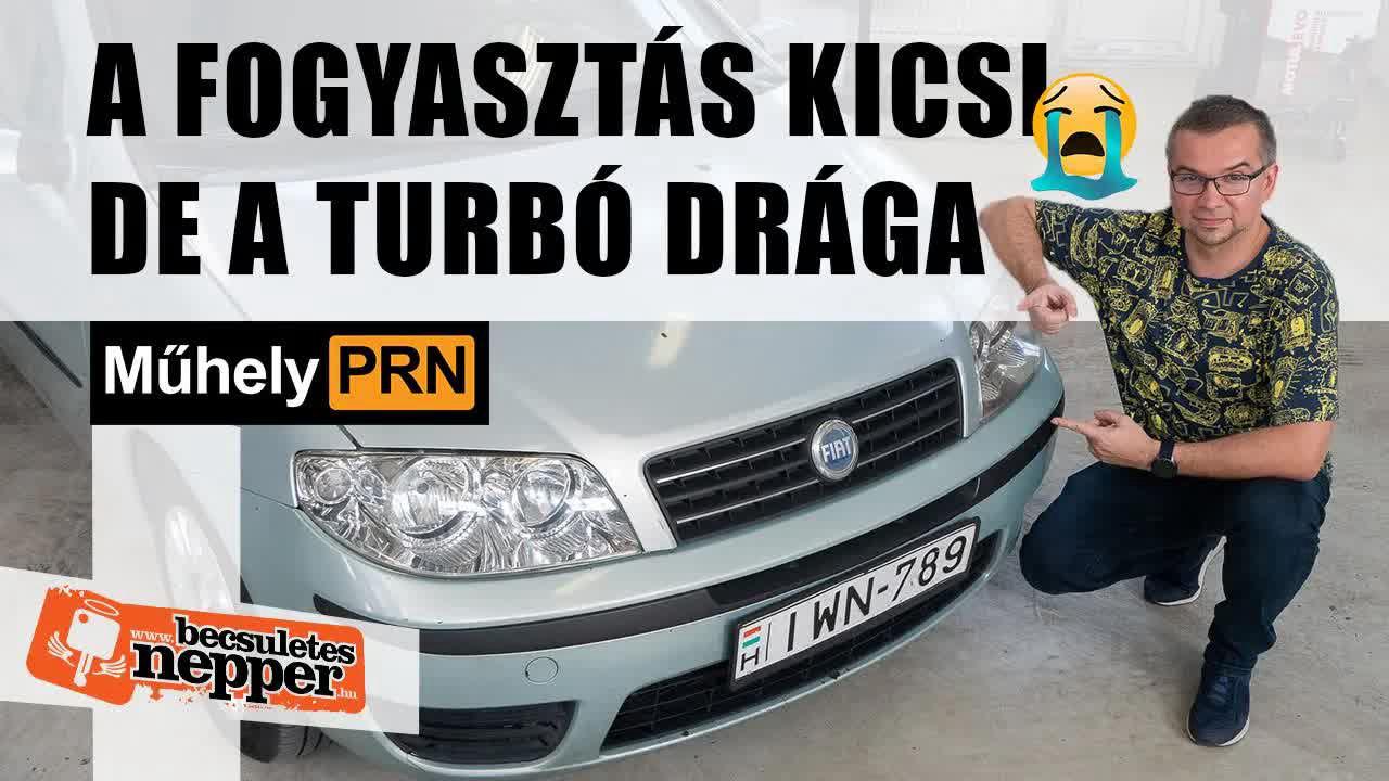 Ha négy alatt eszik, megérheti?– Fiat Punto II. 1.3 Multijet (2003) –MűhelyPRN 157.