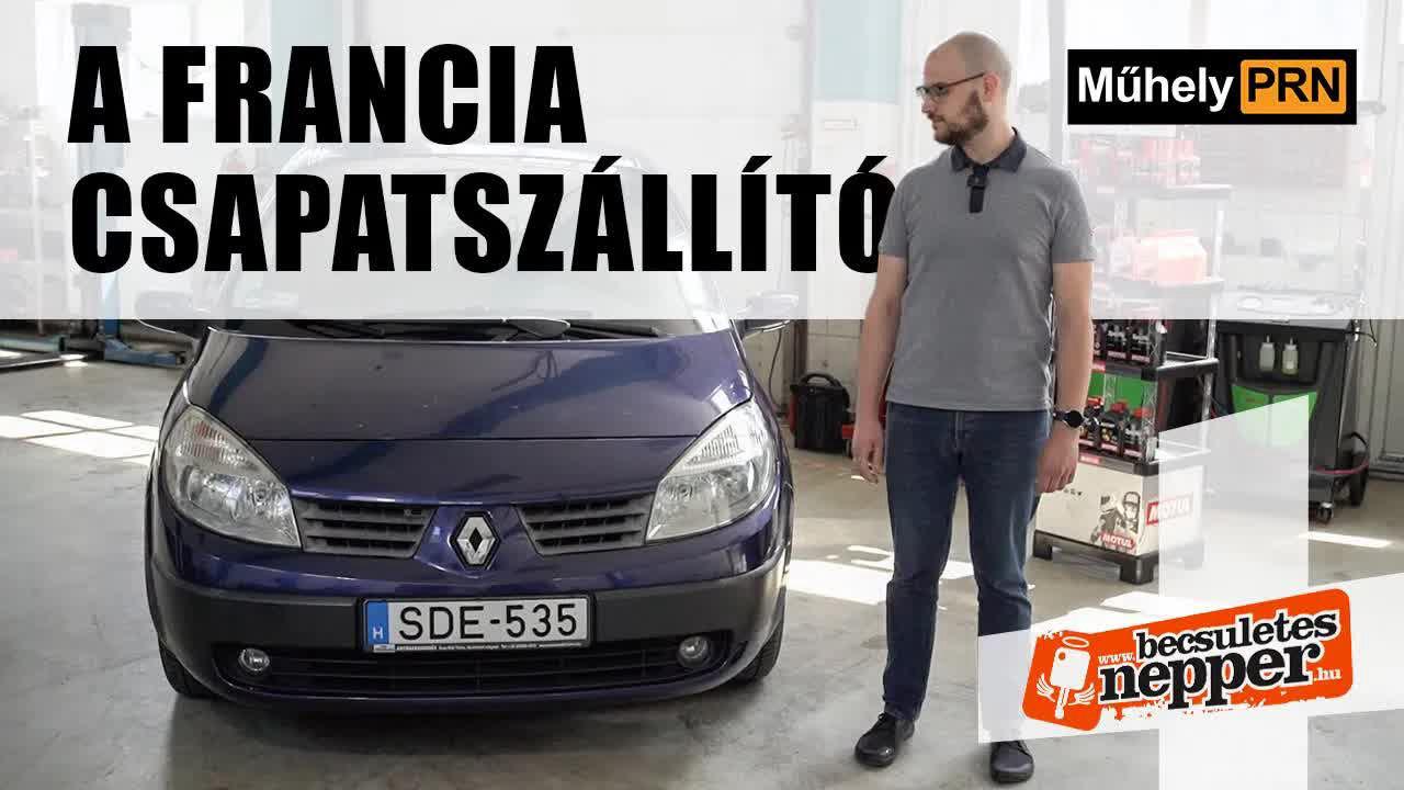 Thumbnail for Kopasz utálja, a tulaj szereti – Renault Scenic 2006 2,0 16V – MűhelyPRN 213