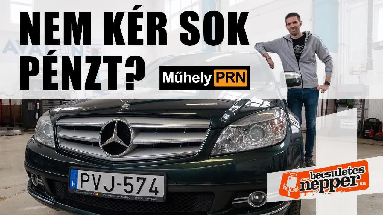Thumbnail for Passatot akart, Mercedes lett belőle – Mercedes C200 CDI T (2008) –MűhelyPRN 147.