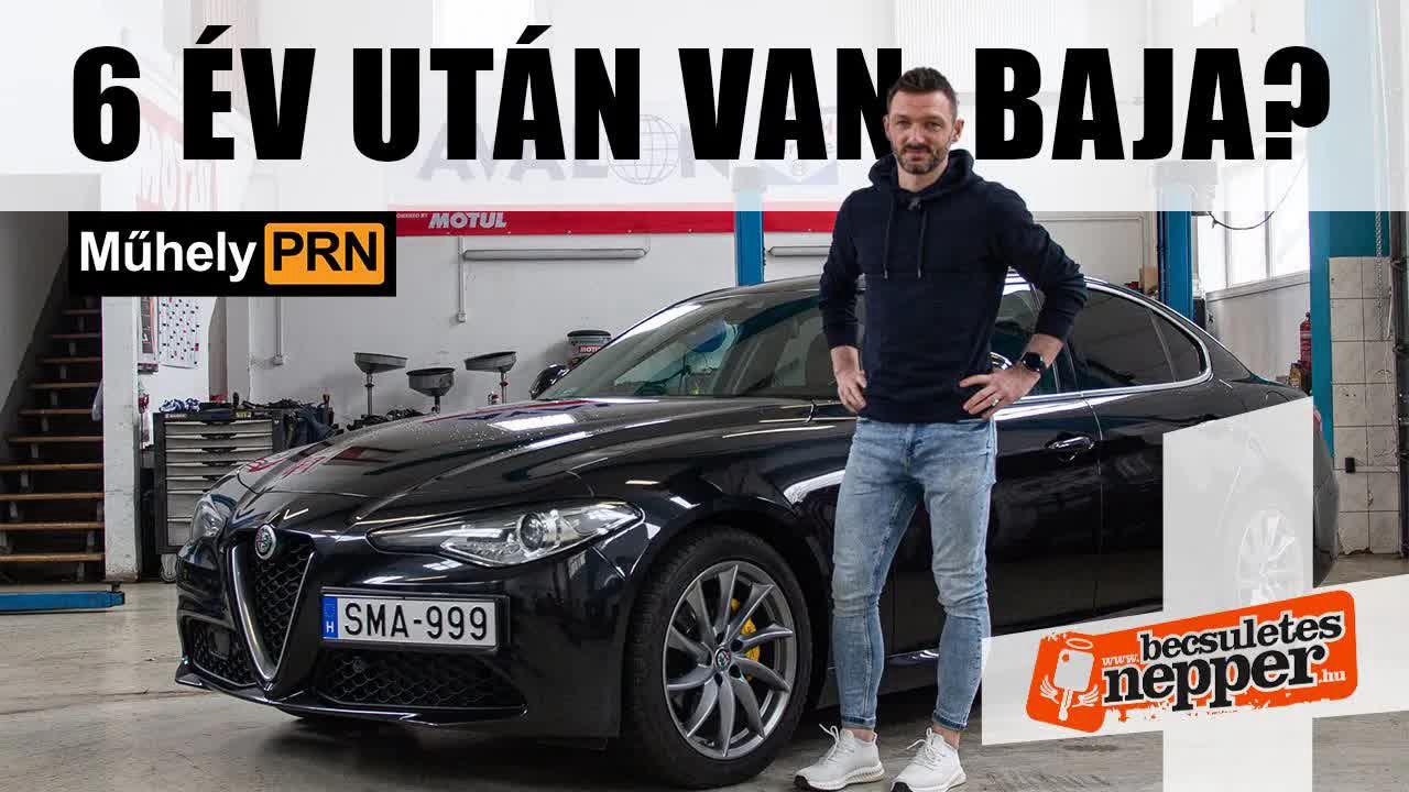 Dőljenek a sztereotípiák – Alfa Romeo Giulia – 2017 – MűhelyPRN 199