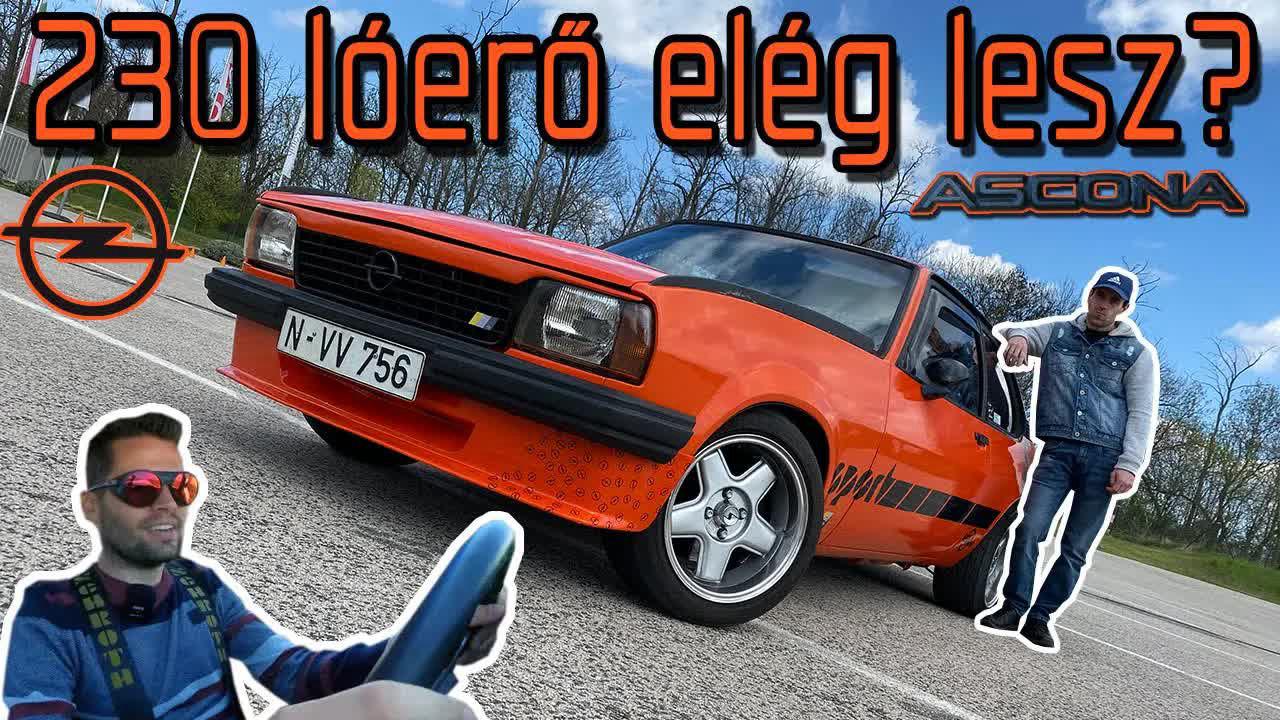 A tökéletes Opel 20 évig épült - Opel Ascona B restomod