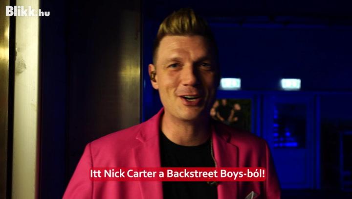 Thumbnail for Nick Carter Budapesten koncertezett