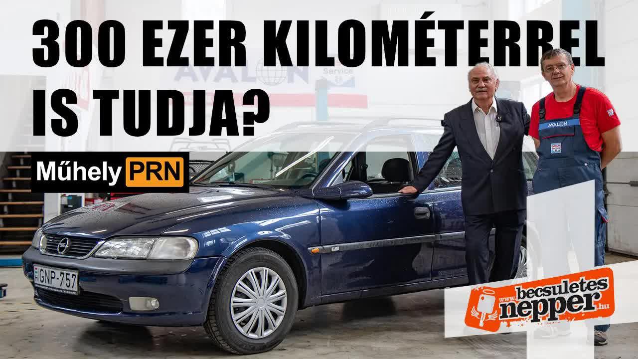 24 éve ül ugyanabban az autóban – Opel Vectra B 1,6 – 1998 – MűhelyPRN 230