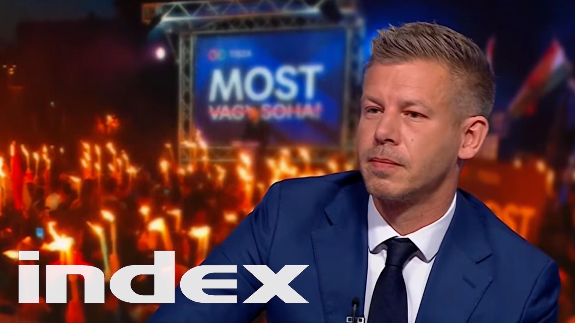 Thumbnail for Magyar Péter másfél év után a köztévé vendége