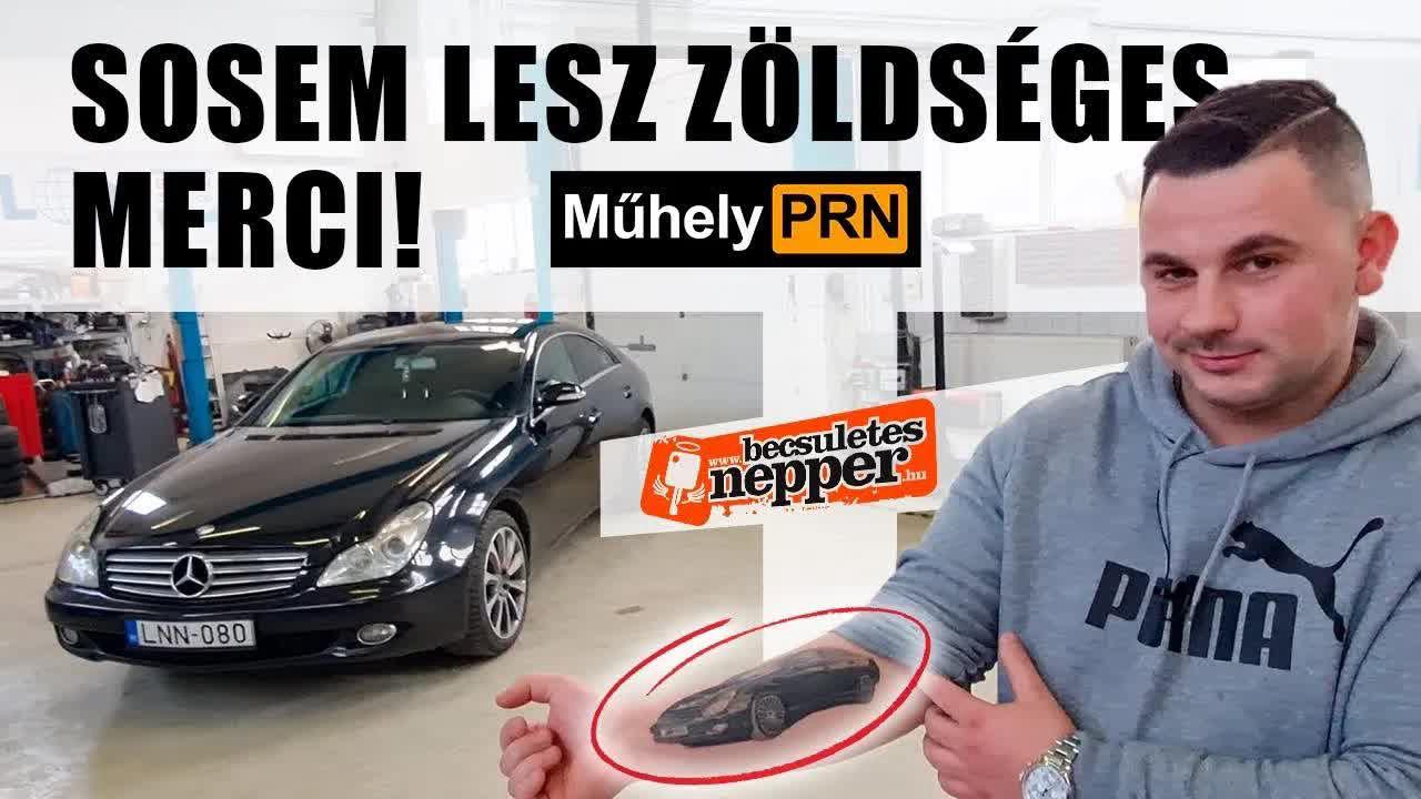 Thumbnail for Roland: Látszik, hogy foglalkoztak vele, de kéne még – Mercedes CLS 500 (C219) – MűhelyPRN 137.