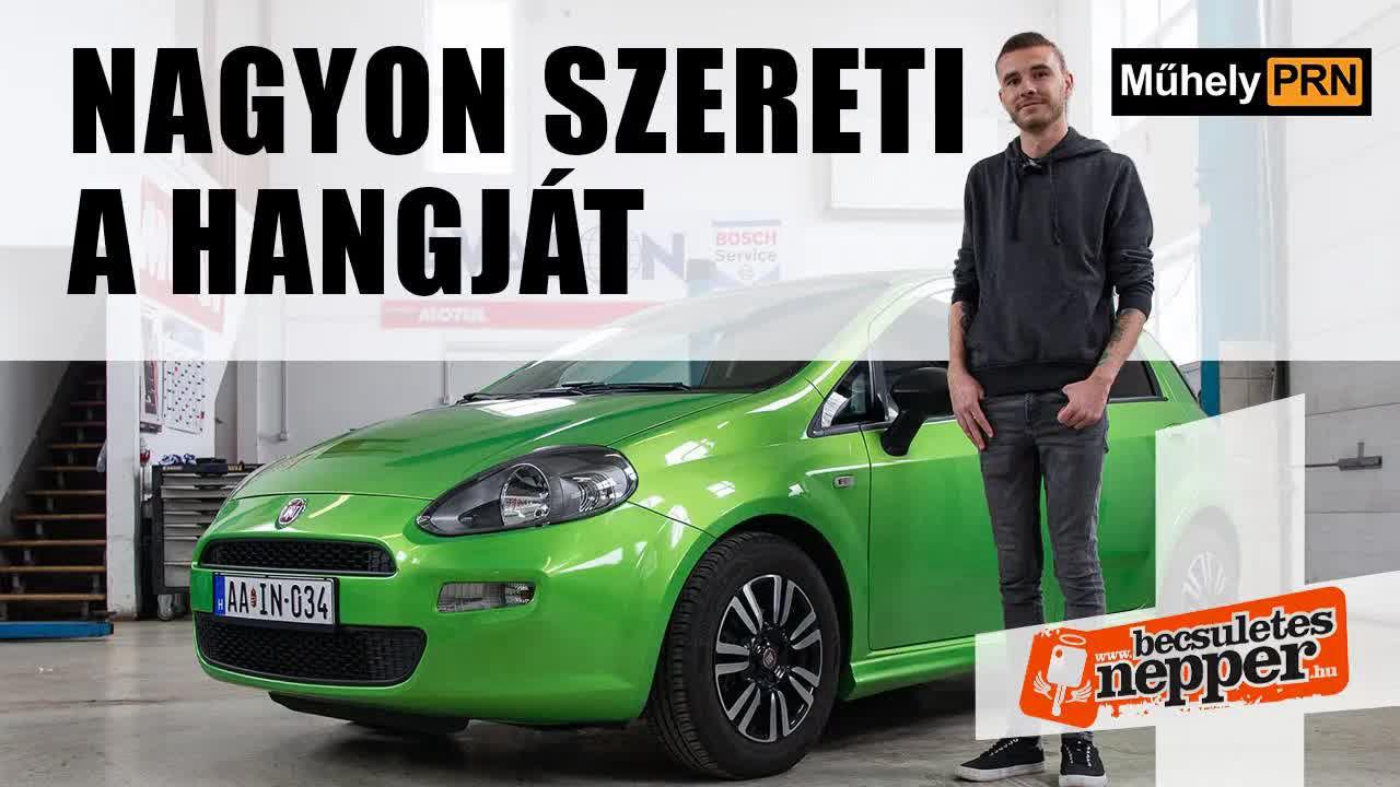 Thumbnail for Két henger, 900 köbcenti, turbóval – Fiat Punto TwinAir – 2012 – MűhelyPRN 197