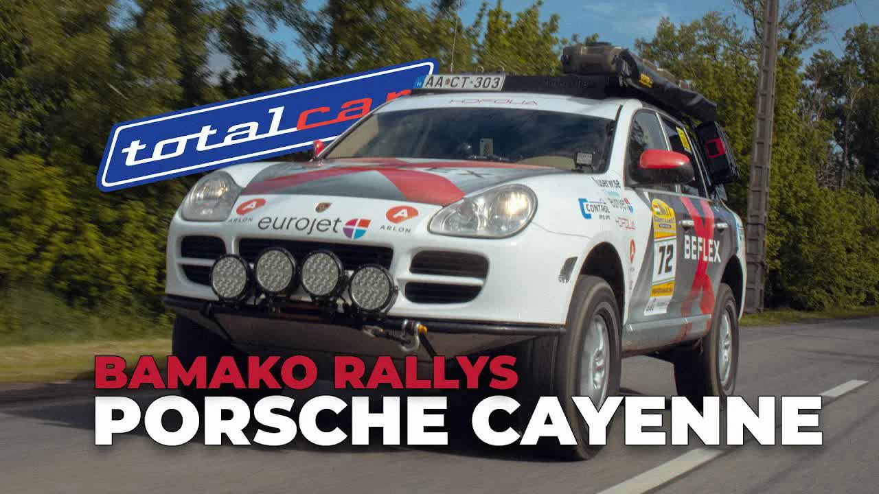 Thumbnail for Kipufogóhang-pornó a Bamako Rallys Porsche Cayennel