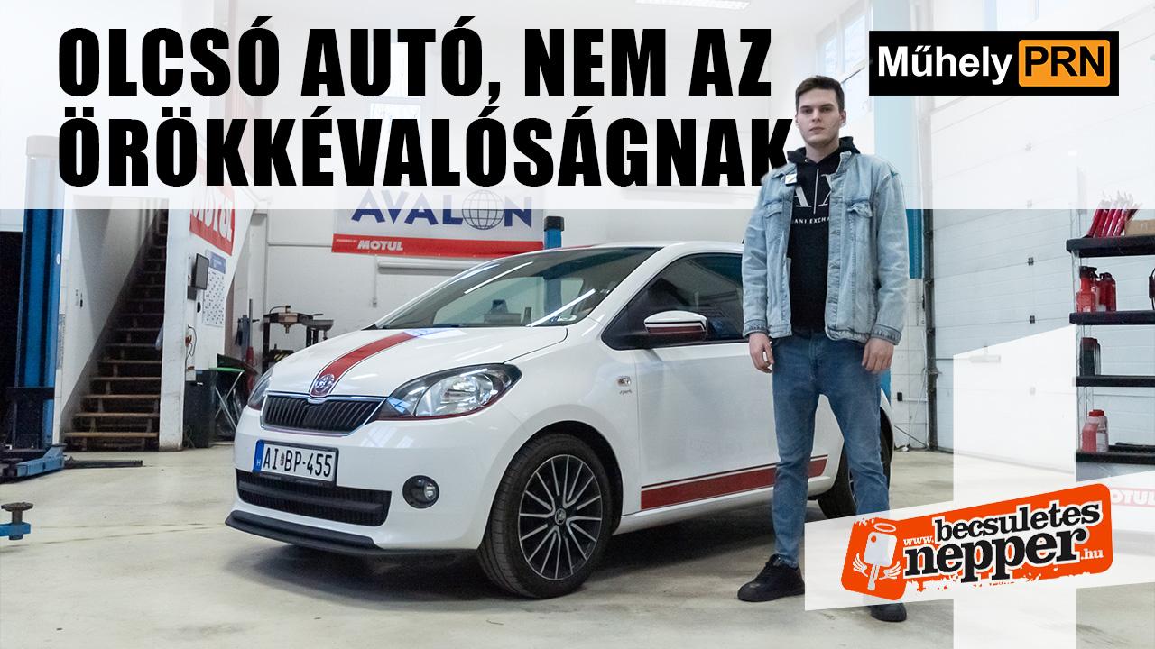 Thumbnail for Így vesz autót a villanyrolleres – Skoda Citigo 1,0 – 2014 –MűhelyPRN 313.