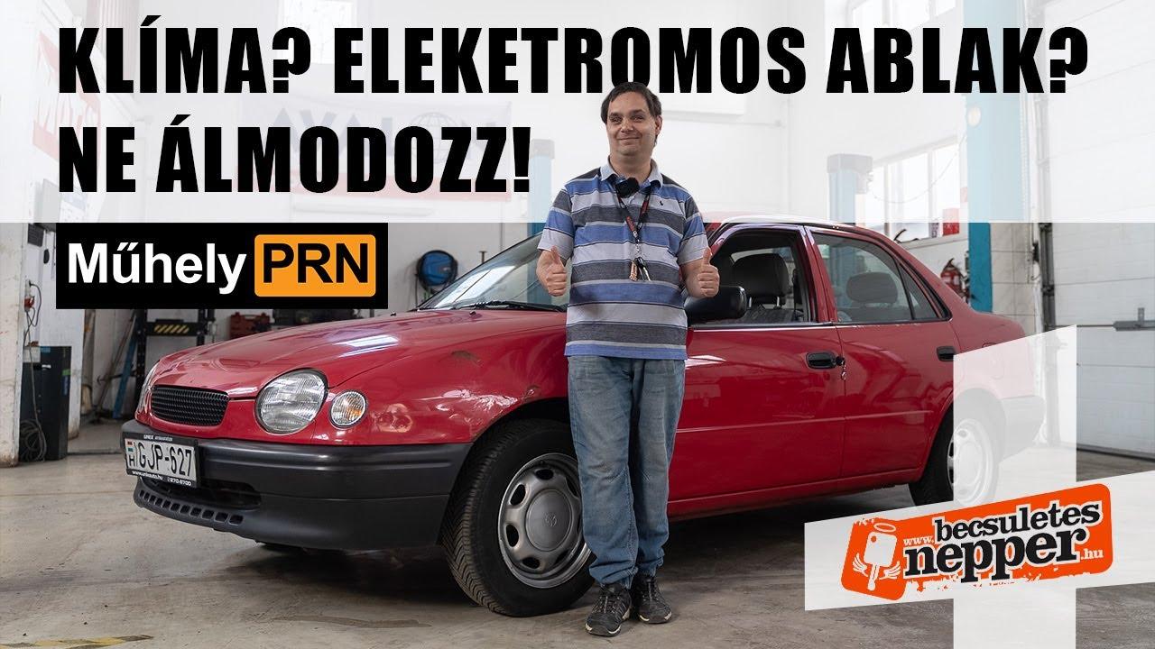 Thumbnail for Egy Corolla soha nem megy tönkre, ugye? – Toyota Corolla 1,3 (E11) – 1997 – MűhelyPRN 311
