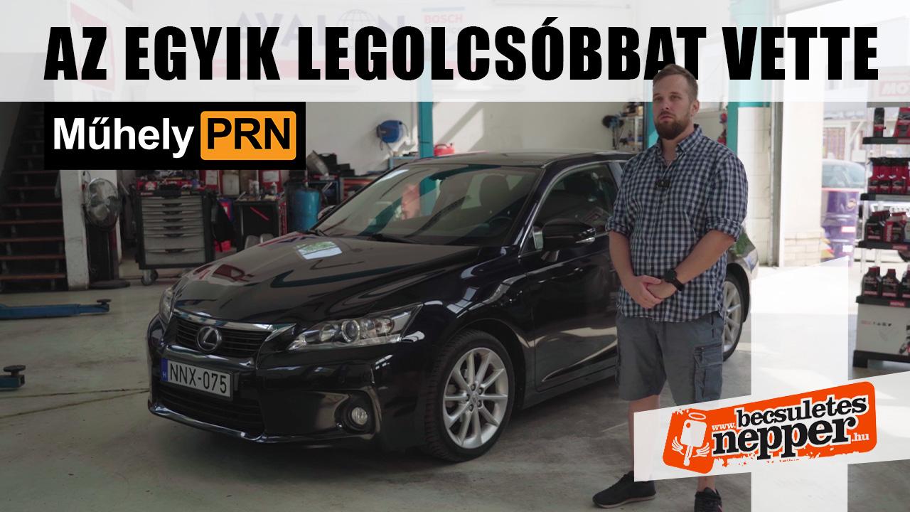 Thumbnail for Erre kopog a Lexus? – Lexus CT200h – 2012 – MűhelyPRN 289