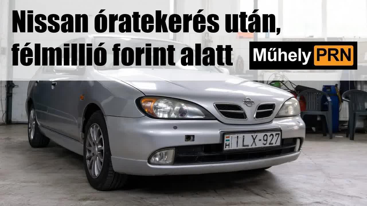 Thumbnail for MűhelyPRN 14.: Nissan óratekerés után, félmillió forint alatt