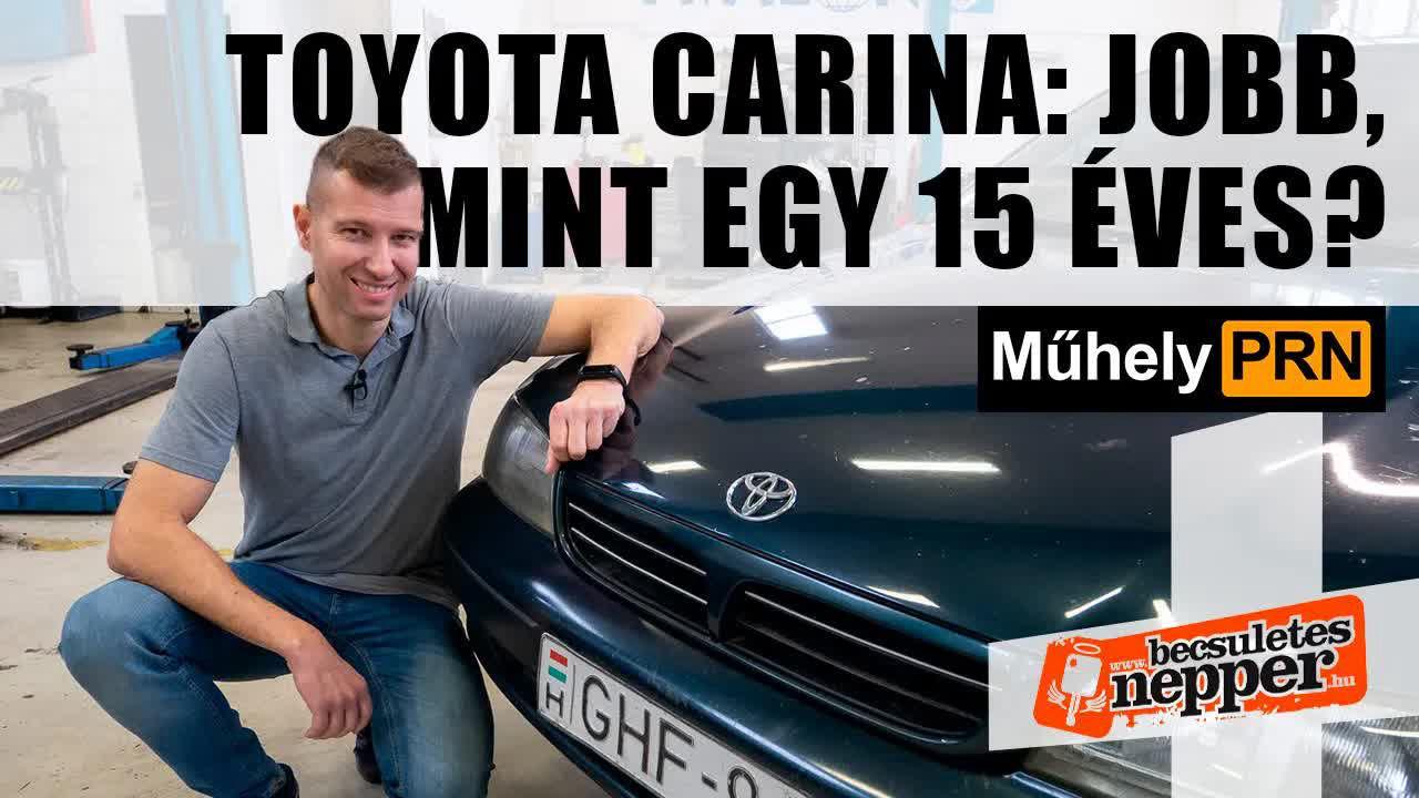 Thumbnail for Így ejt csapdába egy öreg Toyota – Toyota Carina E – MűhelyPRN 132.