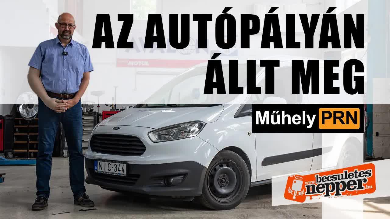Thumbnail for Pár szerelő elvérzett rajta – Ford Transit Courier 1,6 TDCi – 2015 – MűhelyPRN 219.