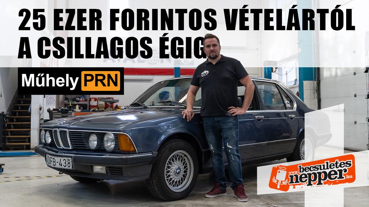 Thumbnail for Hagyjuk kihalni a cápákat? – BMW E23 728i – 1986 – MűhelyPRN 276.